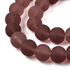 Transparent Glass Beads Strands GLAA-T032-T10mm-MD19-3