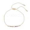 Natural stone constellation bracelet with 12 zodiac signs X-NR2952-10-2