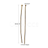 Brass Ball Head Pins X-RP0.7x70mm-AB-5