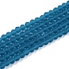 Transparent Glass Beads Strands LS-EGLA-A044-T3mm-MD27-1