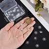 30Pcs Silicone Ear Nuts SIL-BBC0001-04A-3