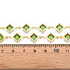 Brass Rhombus Link Chains CHC-N023-08C-G-3