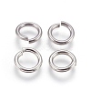Tarnish Resistant 304 Stainless Steel Saw Cut Open Jump Rings STAS-P212-25P-25-1