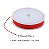 10 Rolls 10 Colors Nylon Braided Cord NWIR-YW0001-03M-3