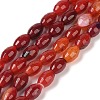 Natural Red Agate Beads Strands G-Q194-B01-01K-1