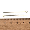 Brass Eye Pins KK-H502-02G-G-3
