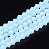 Imitation Jade Glass Beads Strands GLAA-Q080-4mm-A02-1