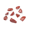 Natural Red Jasper Chips Beads G-O103-24-3