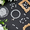 2 Strands Transparent Glass Beads Strands GLAA-DC0001-41-4