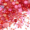 1Bag Mixed Styles Glass Beads GLAA-TADJ0001-10B-2