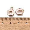 Alloy Enamel Charms ENAM-K075-05KCG-03-3