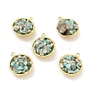 Natural Amazonite Chip Pendants KK-C242-05G-03-2