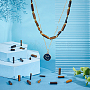 2 Strands Natural Tiger Eye Stone Beads Strands G-OC0004-89-5