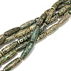 Tibetan Style dZi Beads TDZI-E004-27-3