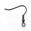 304 Stainless Steel Earring Hooks Ion Plating(IP) STAS-L211-16-B-1
