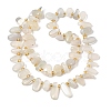 Natural White Moonstone Beads Strands GG-CBADF20-A03-2