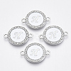 Alloy Enamel Links Connectors ENAM-TAC0003-01S-04H-1