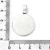 Tibetan Style Alloy Pendant Cabochon Settings TIBEP-Q061-10AS-LF-3