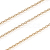 Ion Plating(IP) 304 Stainless Steel Cable Chains CHS-H017-01G-20M-1