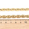 304 Stainless Steel Arch Link Chain Necklaces for Women Men NJEW-F363-05G-5