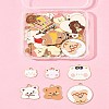 28Pcs 11 Styles Alloy Enamel Pendants ENAM-FS0003-17-9