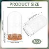 Glass Dome Cover DJEW-WH0043-64A-2