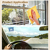 Square PVC Car Window Static Clings AJEW-WH0609-092-5