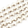 Synthetic Turquoise Beads Strands X-TURQ-G112-8x10mm-06-1
