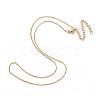 Ion Plating(IP) 304 Stainless Steel Necklaces NJEW-E080-10G-1