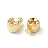 Brass Crimp Beads KK-P223-35G-3