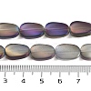 Electroplate Glass Beads Strands EGLA-C009-01B-FR05-4