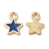 Eco-friendly Alloy Enamel Pendants PALLOY-M212-04G-2