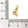 Brass Letter Charms KK-G554-22G-P-3