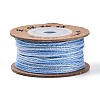 30M Segment Dyed Macrame Cotton Cord OCOR-T018-01P-1