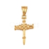 304 Stainless Steel Pendants Ion Plating(IP) STAS-C164-01A-G-1