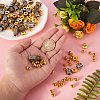 200g 4 Style CCB Plastic Beads CCB-SZ0001-06-3