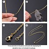 Ion Plating(IP) 304 Stainless Steel Cable Chains CHS-H007-55G-9