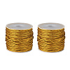 2 Rolls PVC Tubular Synthetic Rubber Cord RCOR-YW0001-02B-1