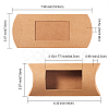 Kraft Paper Pillow Candy Box CON-CJ0001-11B-2