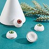 PandaHall Elite 2Pairs 2 Colors Plastic Craft Eyes DIY-PH0010-17B-5