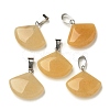 Natural Topaz Jade Pendants G-Z067-05P-05-2