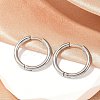 202 Stainless Steel Huggie Hoop Earrings EJEW-F111A-20mm-P01-2
