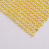 Plastic Elasticity Rhinestone Net KY-WH0020-86I-2