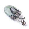 Natural Mixed Stone Pendants G-F639-09-3