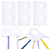 50Pcs Square Acrylic Embroidery Thread Organizer DIY-OC0012-63-1