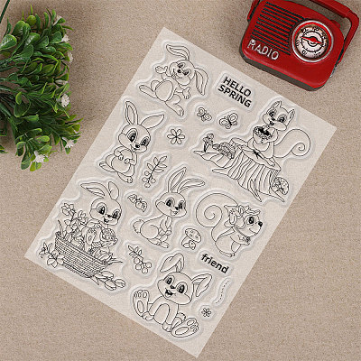 PVC Plastic Stamps DIY-WH0167-56-149-1