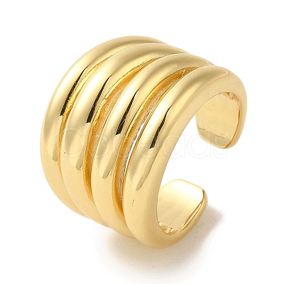 Rack Plating Brass Cuff Rings RJEW-H228-16G-01-1