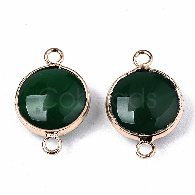 Natural Agate Links Connectors G-N326-85C-1