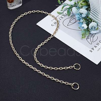 Handmade Spray Painted CCB Cable Chains AJEW-PH0001-17-1