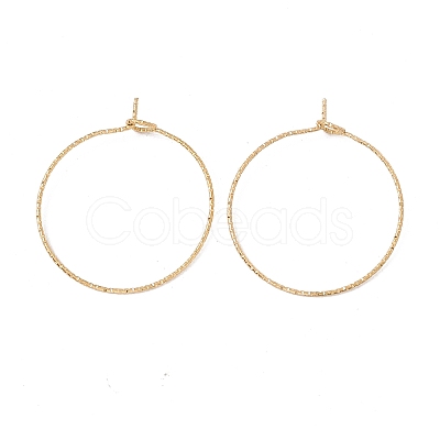 Ion Plating(IP) 316 Surgical Stainless Steel Hoop Earrings Findings X-STAS-D183-02G-02-1